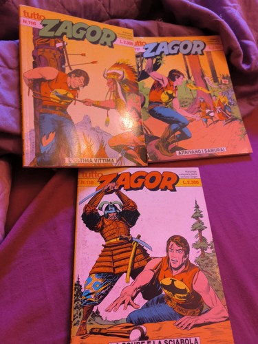 Zagor 116 117 118 - , n.
