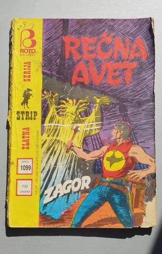 Zagor comic recna avet - zagor,