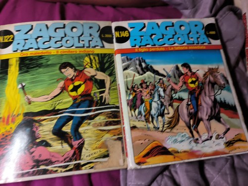 Zagor 122 146 raccolta - n.,
