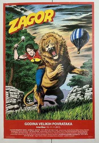 Zagor poster 66 cm - poster,